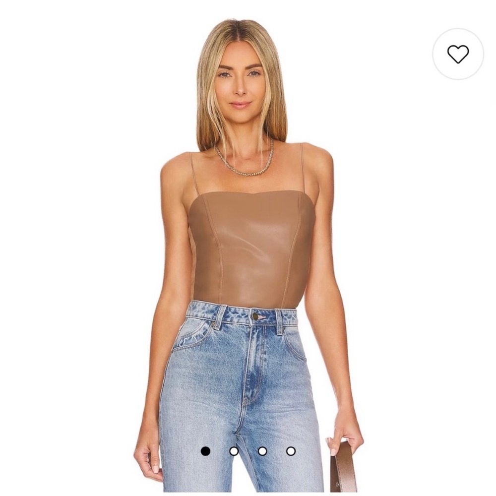 Heartloom Leather Top